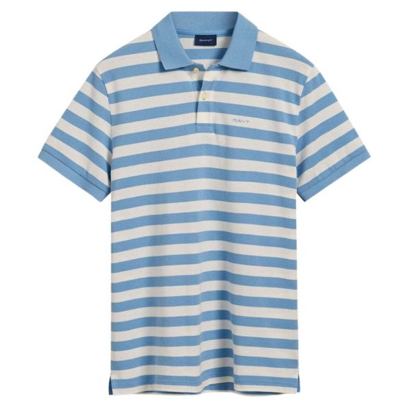 GANT POLO MULTI STRIPE SS PIQUE 2018-414