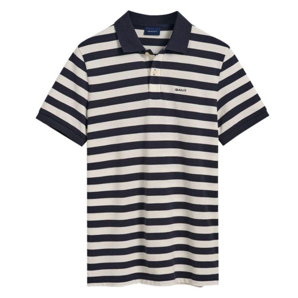 GANT POLO MULTI STRIPE SS PIQUE 2018-433