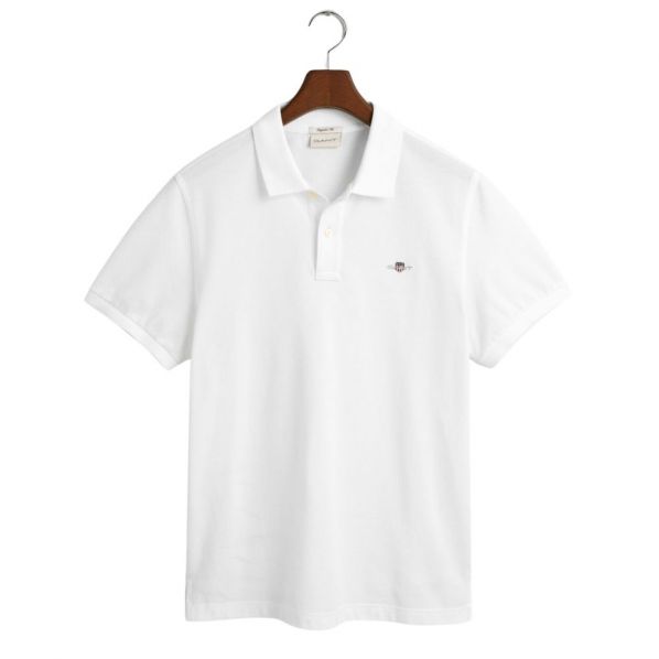 GANT REG SHIELD SS PIQUE POLO 2210-110