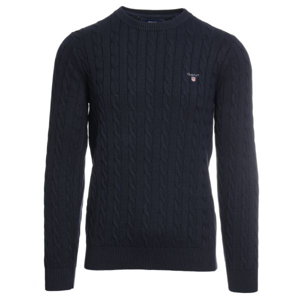 GANT COTTON CABLE C-NECK 0601-433