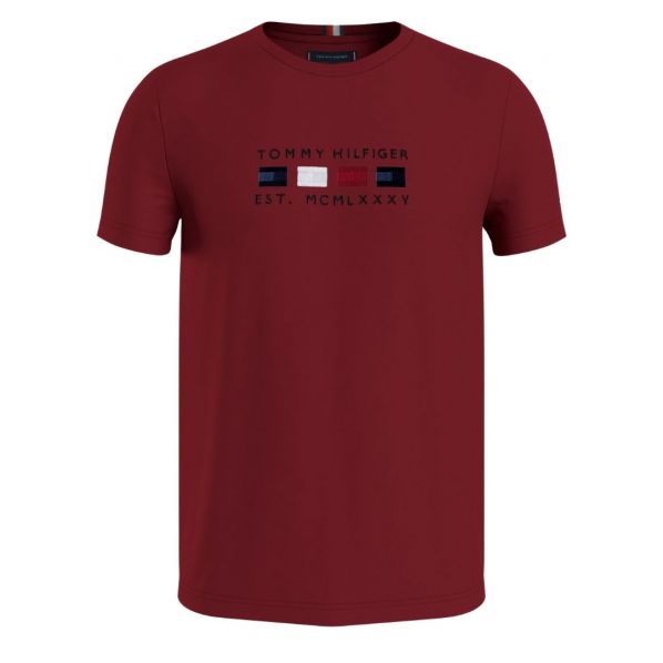 TOMMY HILFIGER FOUR FLAGS TEE 0162-XIT
