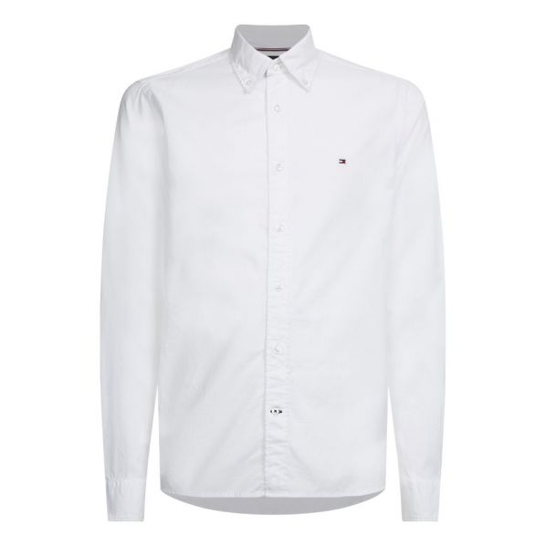 TOMMY HILFIGER ΠΟΥΚΑΜΙΣΟ CORE FLEX POPLIN RF 5035-YBR