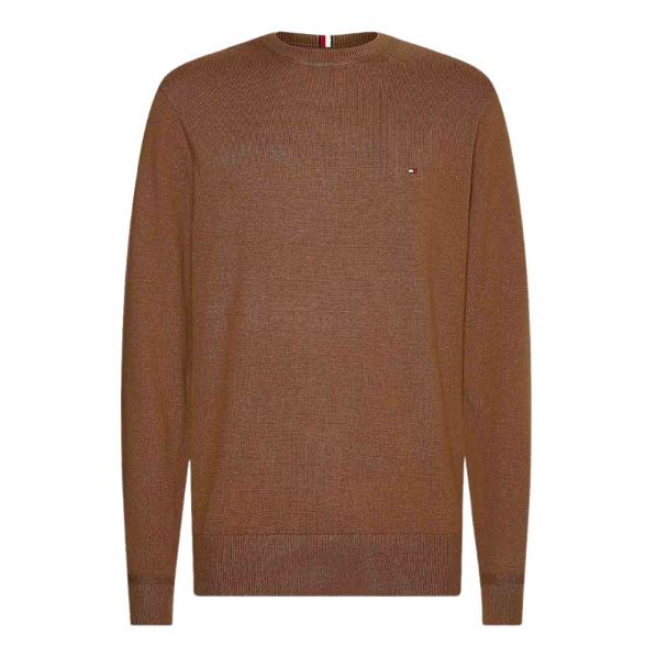 TOMMY HILFIGER PIMA ORG CTN CASHMERE CREW NECK 8046-GWJ