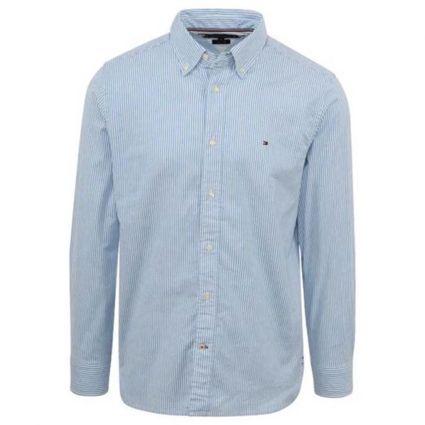 TOMMY HILFIGER ΠΟΥΚΑΜΙΣΟ 1985 FLEX OXFORD STRIPFE RF SHIRT 0935-0A4
