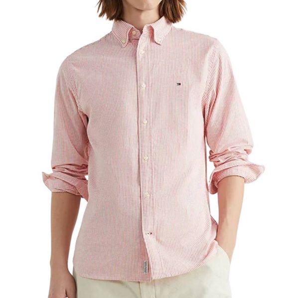 TOMMY HILFIGER ΠΟΥΚΑΜΙΣΟ 1985 FLEX OXFORD STRIPFE RF SHIRT 0935-0DM