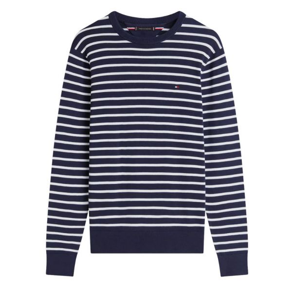 TOMMY HILFIGER ESSENTIAL SSNL COTTON CREW NECK 9999-0A5