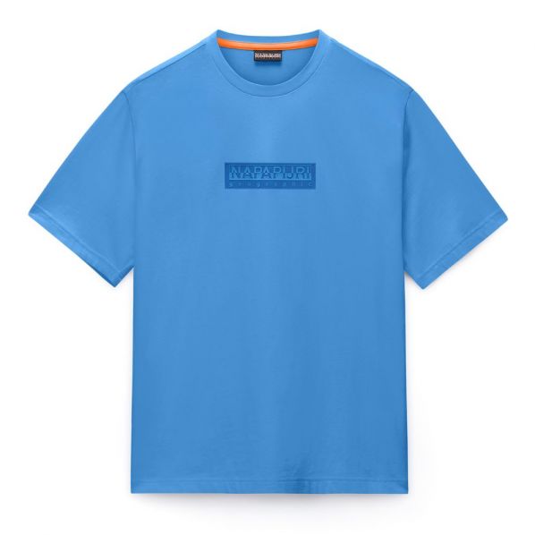 NAPAPIJRI T-SHIRT S-BOX LOGO SS 1 B9A1