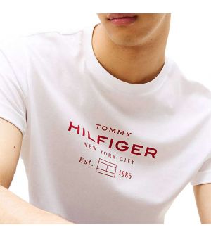 TOMMY HILFIGER STACK GRAPHIC TEE 0002-YBR