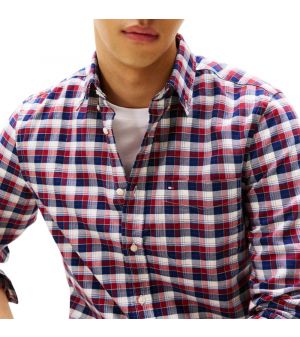TOMMY HILFIGER HERITAGE OXFORD TARTAN SHIRT 0465-0QJ