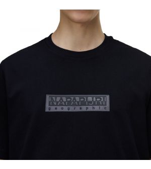 NAPAPIJRI T-SHIRT S-BOX LOGO SS 1 9411