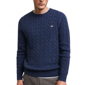 GANT COTTON CABLE C-NECK 0601-902