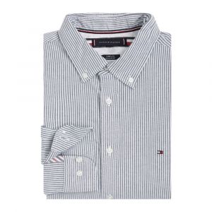 TOMMY HILFIGER CORE 1985 FLEX OXF STP RF SHIRT 5039-0A4