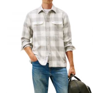 TOMMY HILFIGER FLANNEL CHECK SHIRT JACKET 0483-0QY