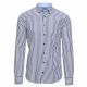 FYNCH HATTON SHIRT NAVY STRIPES 6020-6023