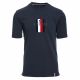 TOMMY HILFIGER T-SHIRT FLAG CREST RELAXED FIT TEE 1837-CJM