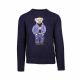 RALPH LAUREN ΕΠΕΤΕΙΑΚΟ ΜΑΛΛΙΝΟ LS CN DENIM BEAR 92001