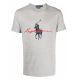 RALPH LAUREN T-SHIRT MCLASSICS1 GREY HTR 44004