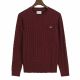 GANT COTTON CABLE C-NECK 0601-677