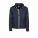 TOMMY HILFIGER RED WHITE ZIP JACKET 416