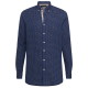 TOMMY HILFIGER SLIM MELANGE GINGHAM DOBBY SHIRT 1528-0MX