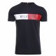 TOMMY HILFIGER BLOCK STRIPE HILFIGER TEE 3331-DW5