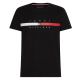 TOMMY HILFIGER GLOBAL STRIPE CHEST TEE 6572-BDS