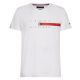 TOMMY HILFIGER GLOBAL STRIPE CHEST TEE 6572-YBR