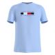 TOMMY HILFIGER LOGO BOX STRIPE TEE 6583-C3Q
