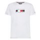 TOMMY HILFIGER LOGO BOX STRIPE TEE 6583-YBR