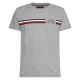 TOMMY HILFIGER T-SHIRT CORP SPLIT TEE 6592-P91