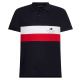 TOMMY HILFIGER CHEST STRIPE SLIM POLO 7802-DW5