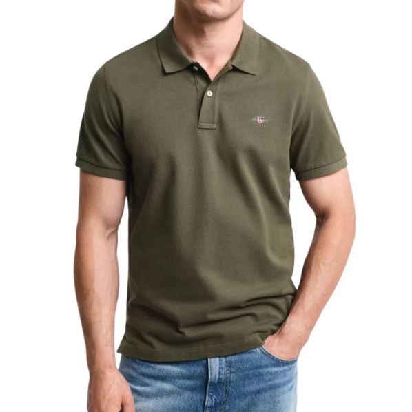 GANT REG SHIELD SS PIQUE POLO 2210-301