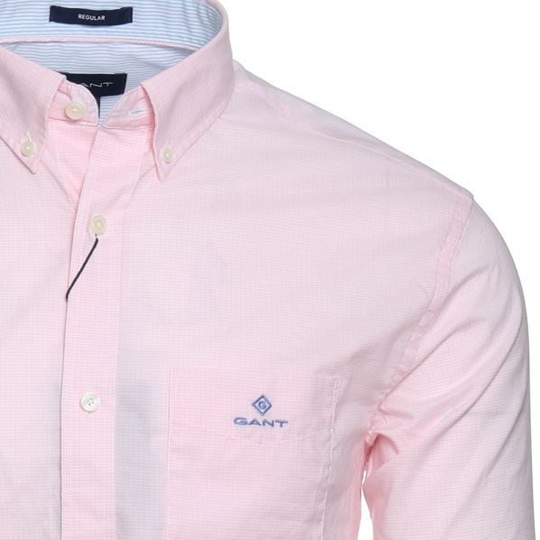 GANT ΠΟΥΚΑΜΙΣΟ D1 REG BC MICRO CHECK CONTRAST BD 4800-637