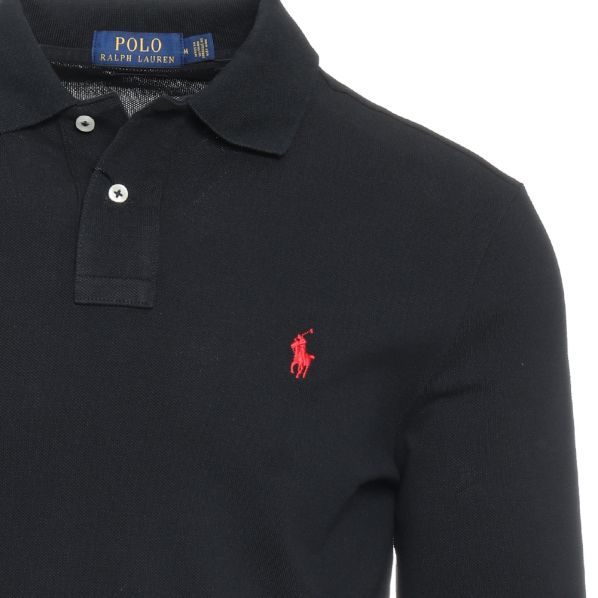 RALPH LAUREN POLO SHIRT BSR BLACK 0045