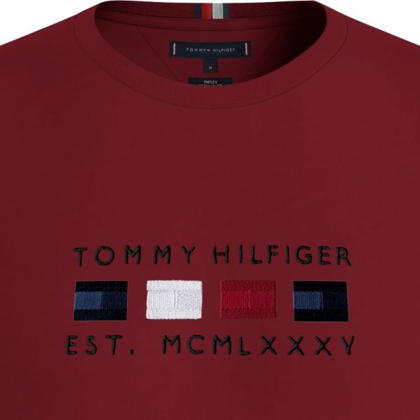 TOMMY HILFIGER FOUR FLAGS TEE 0162-XIT