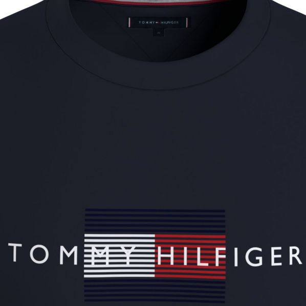 TOMMY HILFIGER FOUR FLAGS TEE 0162-DW5