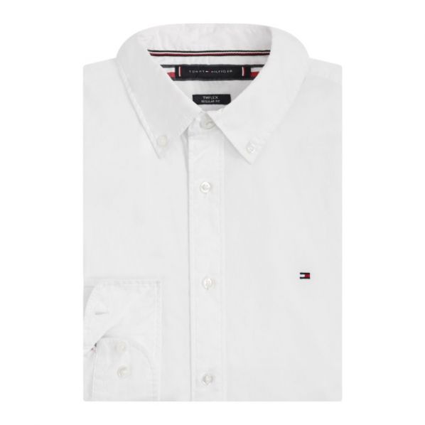 TOMMY HILFIGER ΠΟΥΚΑΜΙΣΟ CORE FLEX POPLIN RF 5035-YBR
