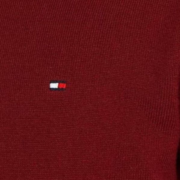 TOMMY HILFIGER PIMA ORG CTN CASHMERE CREW NECK 8046-VLP