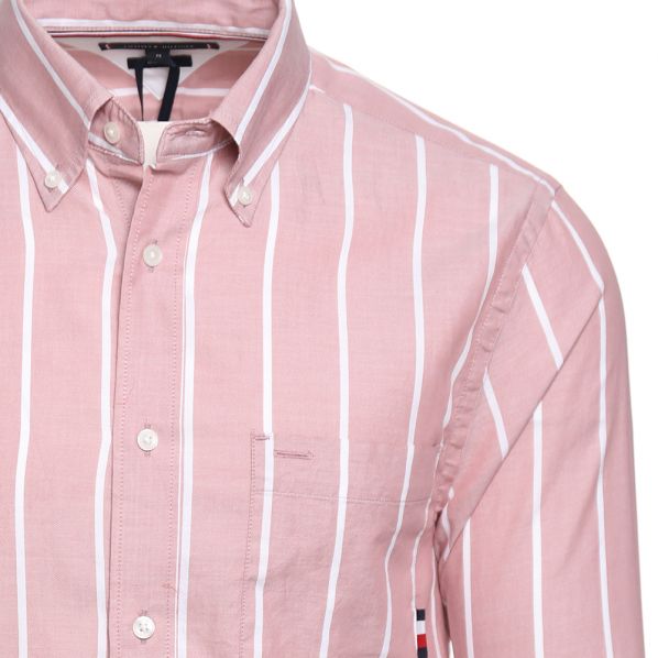 TOMMY HILFIGER OXFORD STRIPE RF SHIRT 0080-0EV