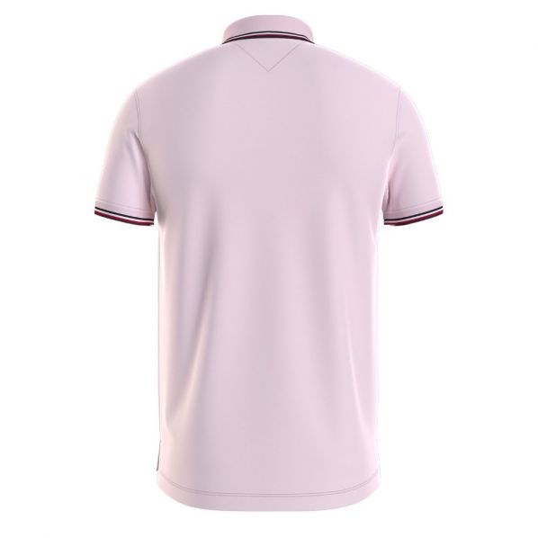 TOMMY HILFIGER 1985 RWB TIPPED SLIM POLO 0750-TOG