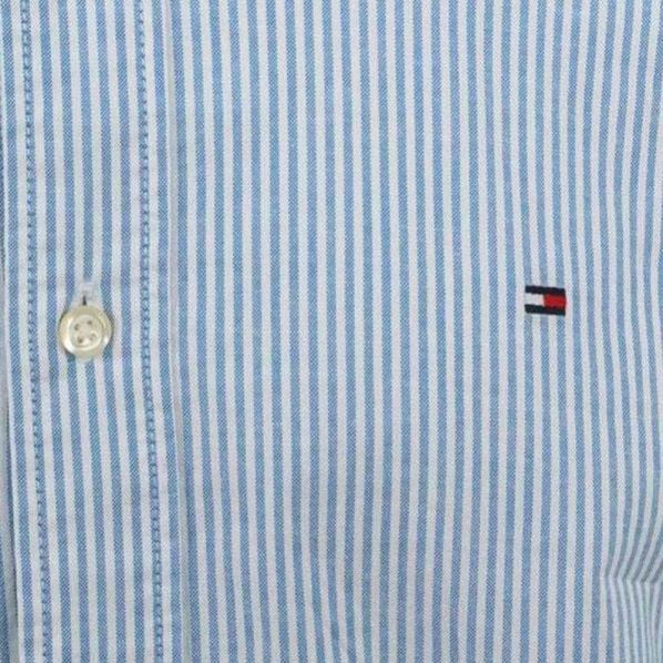 TOMMY HILFIGER ΠΟΥΚΑΜΙΣΟ 1985 FLEX OXFORD STRIPFE RF SHIRT 0935-0A4