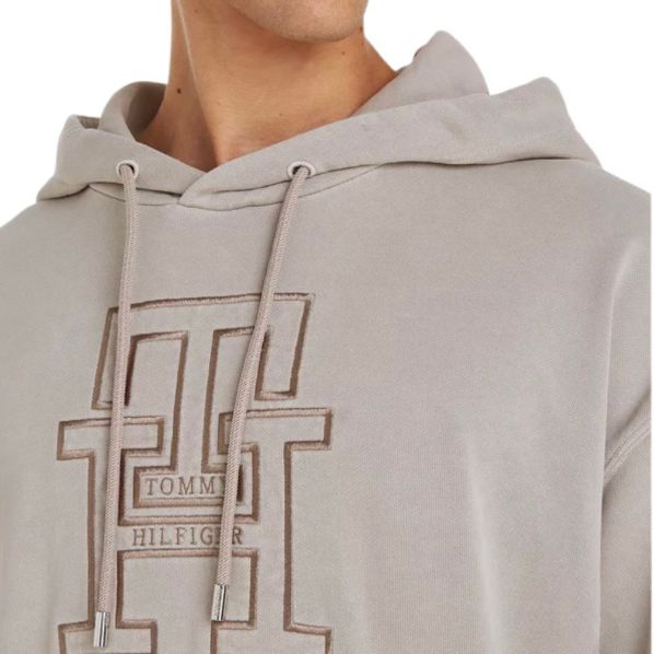 TOMMY HILFIGER IMD GARMENT DYE HOODY 1071-AEP