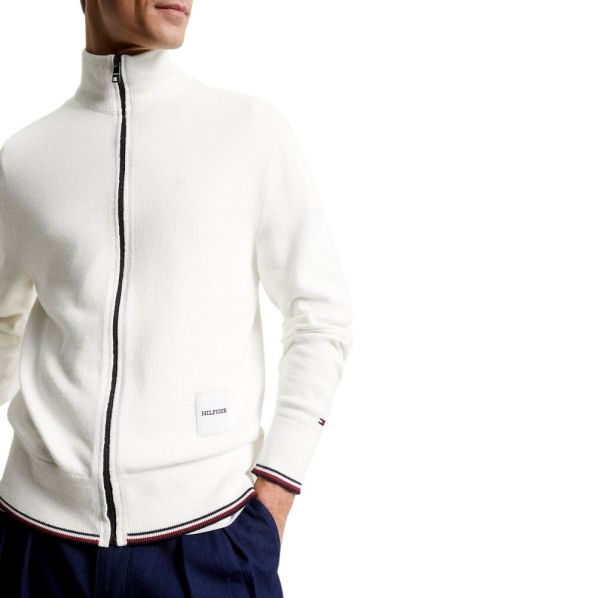 TOMMY HILFIGER MONOTYPE GS TIPPED ZIP THROUGH 3110-YBH