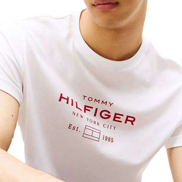 TOMMY HILFIGER STACK GRAPHIC TEE 0002-YBR