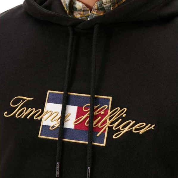 TOMMY HILFIGER ICON GOLD HOODIE  1502-BDS