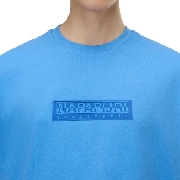 NAPAPIJRI T-SHIRT S-BOX LOGO SS 1 B9A1