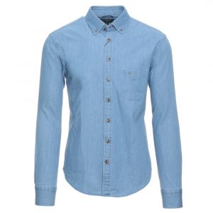 FYNCH HATTON SHIRT LIGHT BLUE 6190-6190