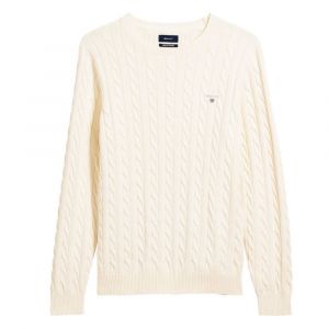 GANT COTTON CABLE C-NECK 0601-130