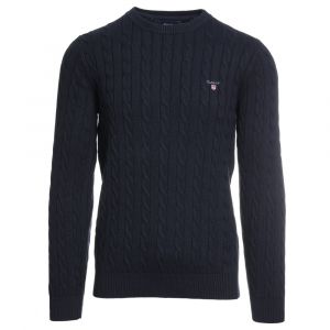 GANT COTTON CABLE C-NECK 0601-433