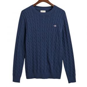 GANT COTTON CABLE C-NECK 0601-902